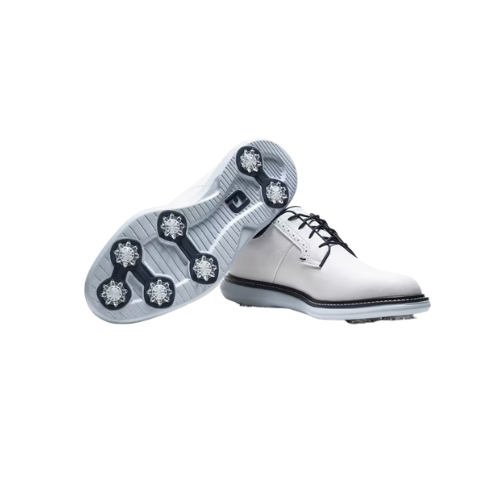 Footjoy Traditions- White/Sky Blue - SA GOLF ONLINE